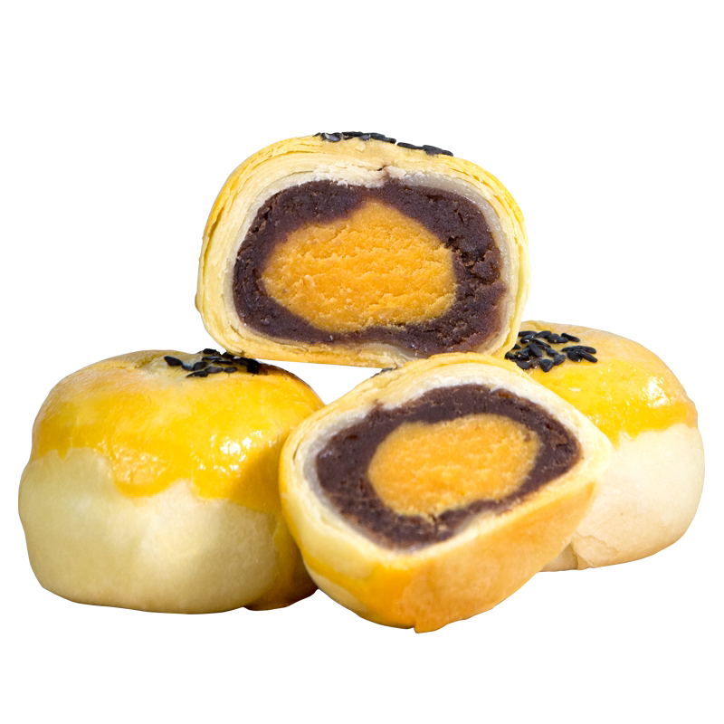 格纳滋迷你红豆沙蛋黄酥雪媚娘休闲零食小吃手工制作