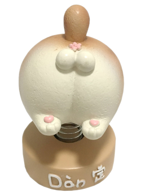 屁屁趣味喵星人弹簧情侣礼物摆件