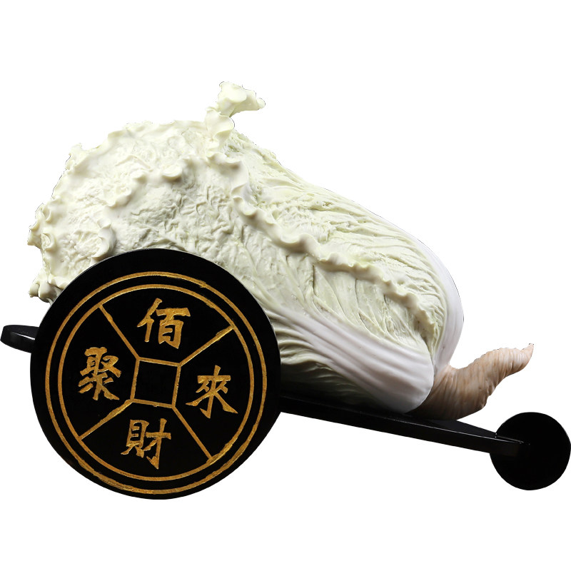 东方陶瓷家居客厅百财聚来工艺品
