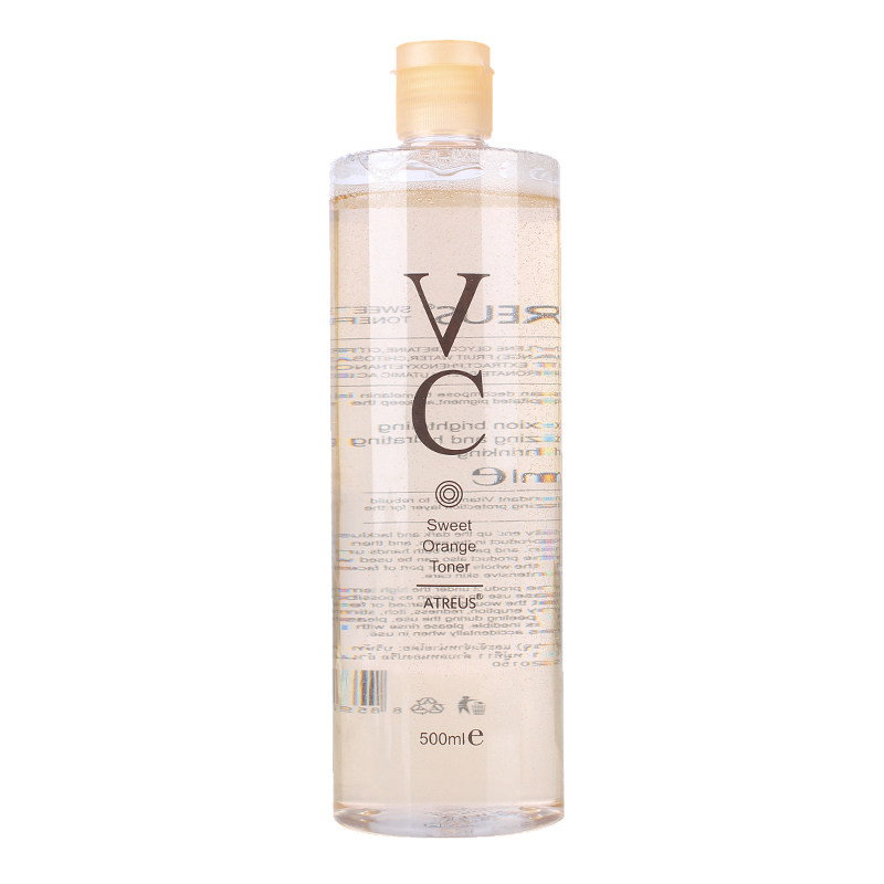 泰国进口atreus VC爽肤水补水保湿护肤学生女收缩毛孔化妆水500ml