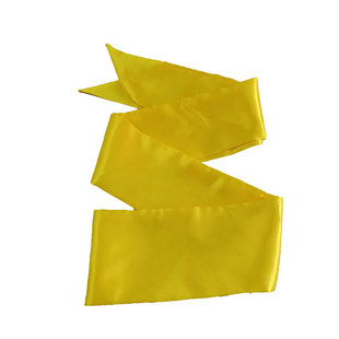 黄色黑色南韩丝腰鼓腰带太极拳练功服武术服腰带