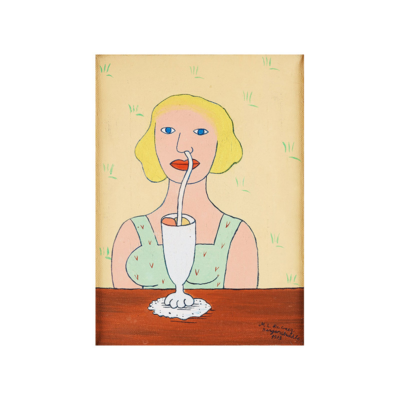 北欧瑞典艺术家Marie-Louise Ekman艾克曼小众装饰画北欧ins挂画