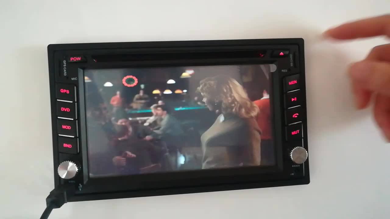 6.2inch Touch Screen Car Dvd Gps Windows Ce 6.0 Double Din Cheap Car