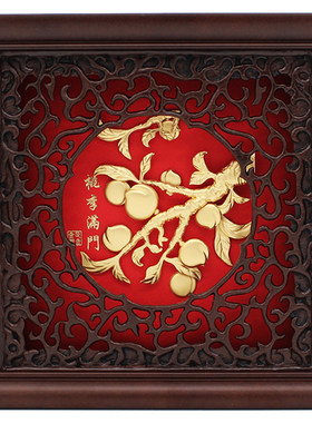 桃李满门金箔画创意教师节礼物
