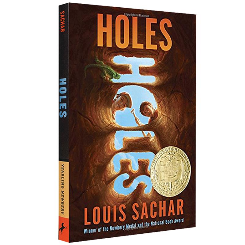 Holes别有洞天英文原版小说纽伯瑞金奖 Louis Sachar少年儿童故事书获奖图书正版书籍悬疑 670L 9-12岁【大音图书】