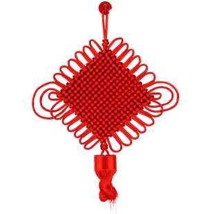 中国结挂件玄关客厅大号新中式无字红色高档入户门上墙面装饰卧室
