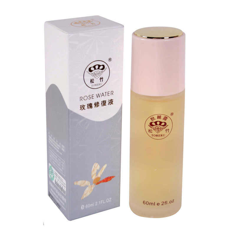 正品松竹化妆品 台湾松竹玫瑰修复液60ml 补水保湿舒缓镇静