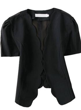 旗袍外披开衫礼服网纱薄款吊带裙