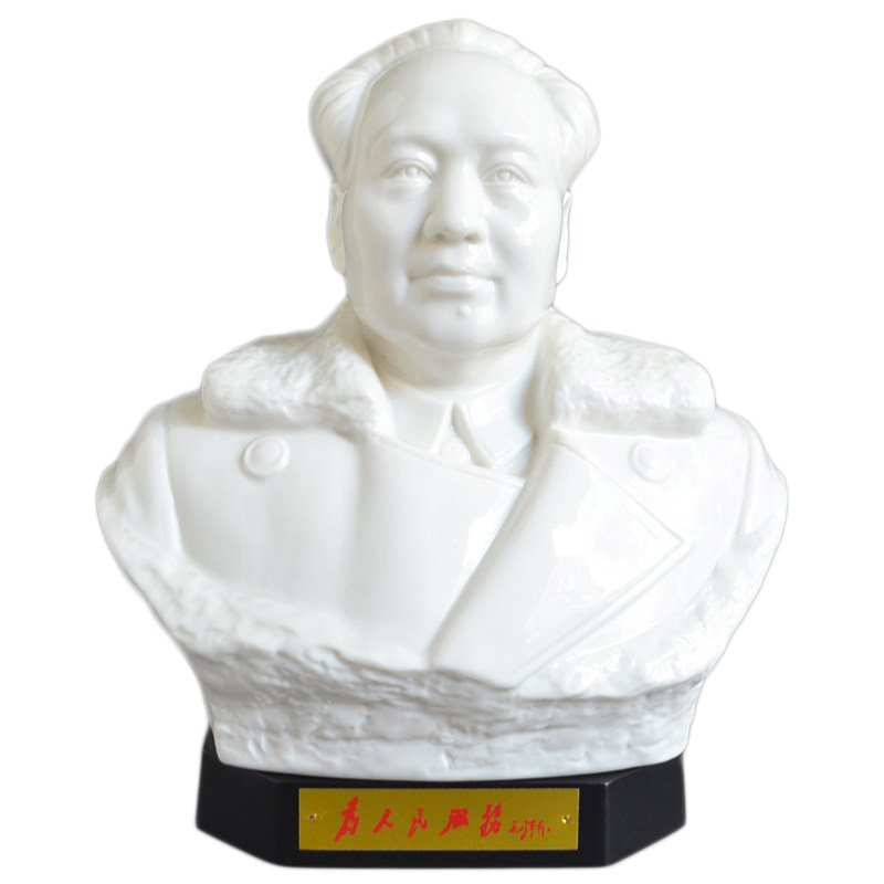 陶瓷毛主席头像瓷像雕像塑像摆件