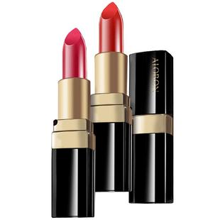 AloBon/雅邦晶莹炫色唇膏3.2g小黑管口红丝滑上色彩妆女生