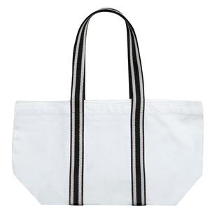 heyhokiii不撞包 超厚帆布包条纹肩带全棉托特包旅行大容量妈妈包