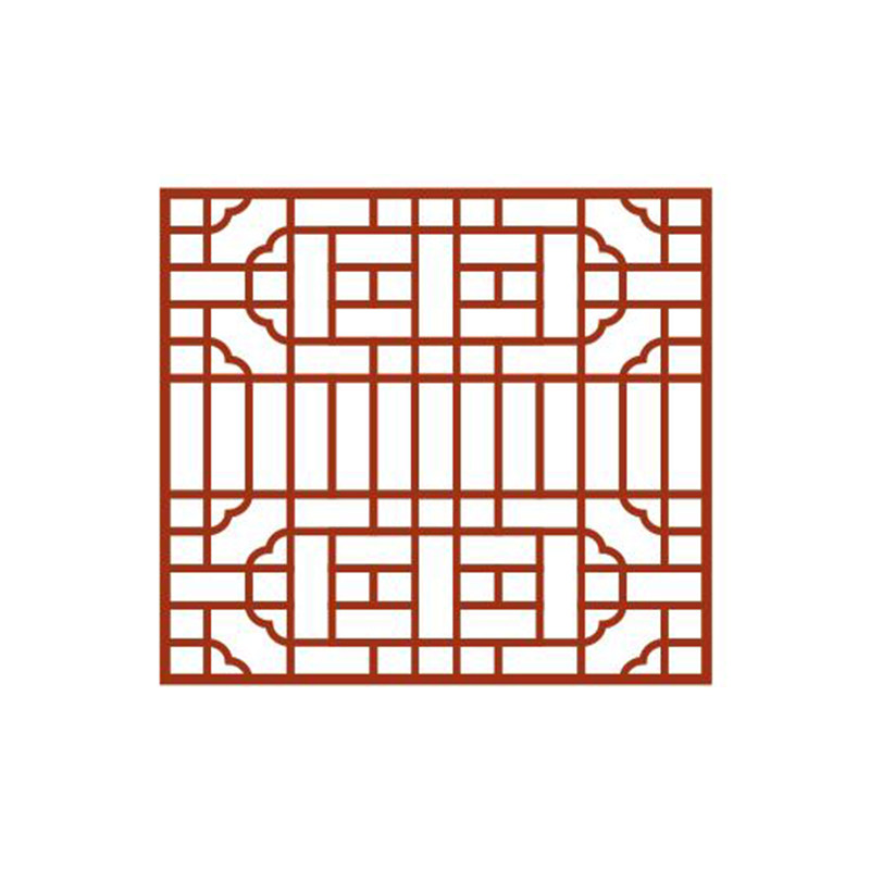 客厅通花中式走廊pvc装饰密度板