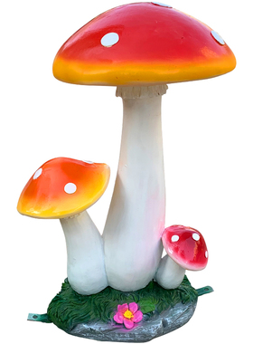 园林草坪微景观植物发光装饰品