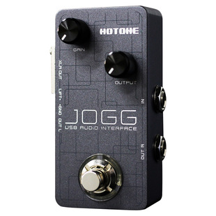 Hotone Jogg吉他USB录音声卡移动/PC端 DI音频接口效果器送Vstomp