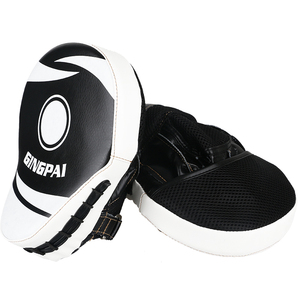 拳击手靶散打弧形拳靶手靶泰拳训练跆拳道脚靶弧形靶子挡板单个