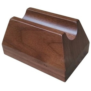 了凡机架XZ胡桃木过线座专业HiFi避震实木吸震线托线材支架线材架