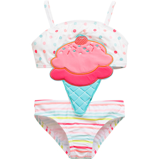 儿童泳衣女女童比基尼宝宝连身公主婴幼儿0-1-3岁可爱ins连体泳装