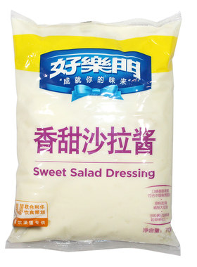 好乐门香甜沙拉酱汉堡酱水果蔬菜