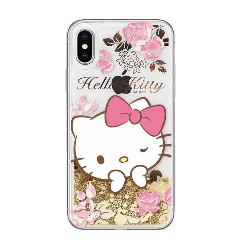 iPhone闪粉流沙手机壳苹果女款