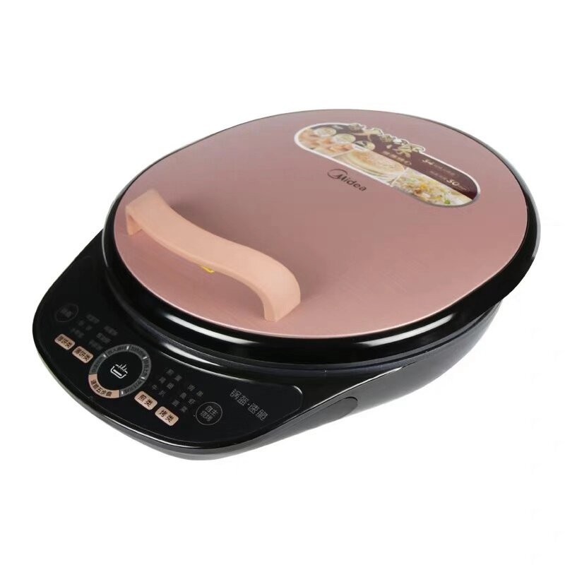 Midea/美的 MC-JS3401/JH3401 电饼铛双面加热多功能加深款煎烤机