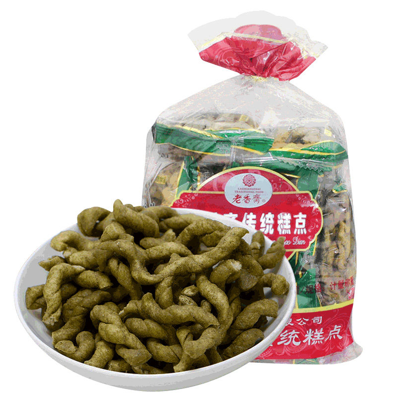 老香斋手工小麻花特色字号海苔