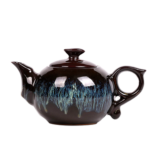 窑变砂金茶具单品茶壶茶杯盖碗茶叶罐茶海公道杯陶瓷建盏茶道零配