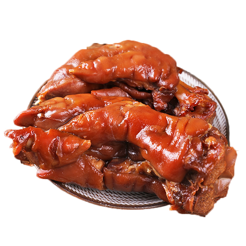 宋家醬味鹵香豬手豬腳蹄子每袋整只真空包裝熟食零食威海特產(chǎn)6袋