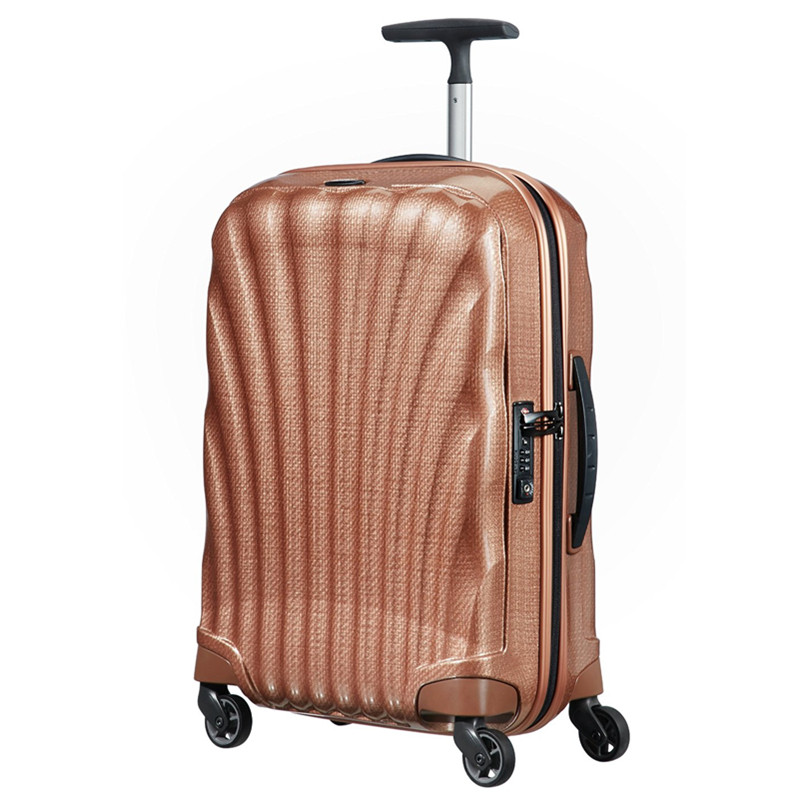 新款Samsonite/新秀丽 Cosmolite V22贝壳红点大奖万向轮拉杆箱