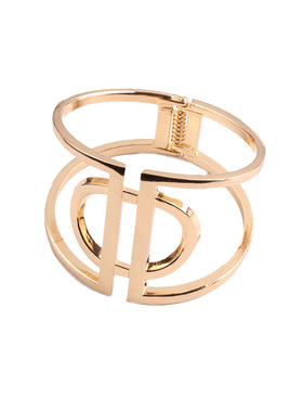 宽版手镯袖口朋克夸张装饰品