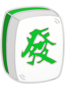 金属徽章恭喜发财南风一对pin