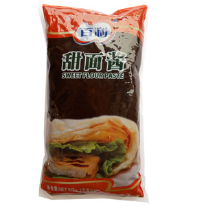 包邮 百利甜面酱 1kg 老北京鸡肉卷酱料 烤鸭蘸酱 面饼类专用酱