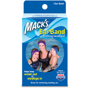 正品美国MACKS 防水耳塞耳带发带 游泳耳塞洗澡防水 舒适儿童小孩
