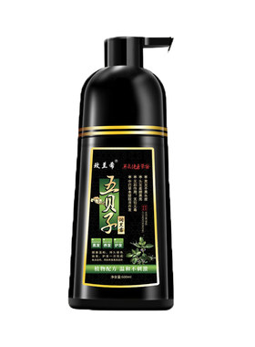 天然清水洗白一梳黑染发剂