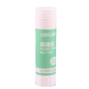 得力7102固体胶21g36g大号7103固体胶棒胶水高粘度强力幼儿园儿童小学生手工课diy办公财务用