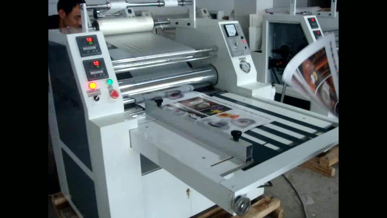 Large Size Semi Automatic Paper Film Laminating Machine Buy Film