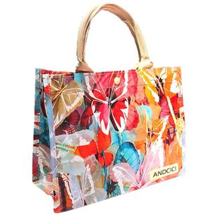 ANDCICI@超火网红防水包大容量外出旅行购物袋手提袋单肩女沙滩包