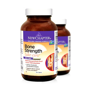 美国新章New Chapter自然海藻植物钙片孕妇哺乳期老人 补钙 120粒