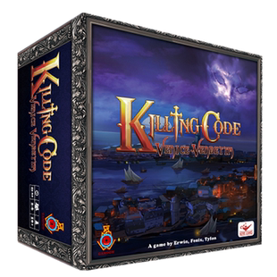 正版谋杀法则桌游威尼斯恩仇录中英双文逻辑推理聚会游戏桌游卡牌