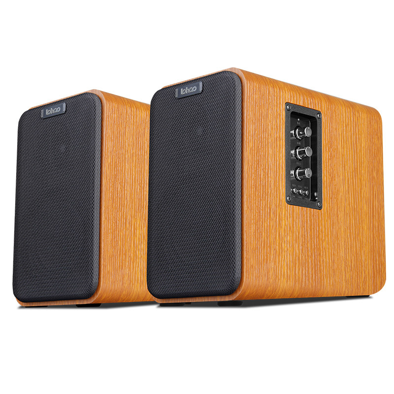 乐好HiFi高保真木质蓝牙音箱音响