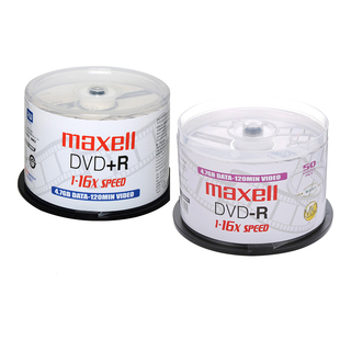 麦克赛尔（万胜）DVD+R dvd-r影音系列刻录光盘dvd刻录光碟 4.7G