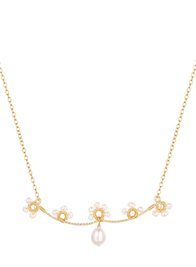 清野集14k包金法式气质锁骨链