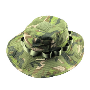 Black Gunpowder/BG 81式大五叶户外军迷战术奔尼帽圆边帽渔夫帽