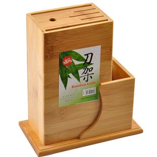 通风防霉菜刀架竹匠 竹刀架 刀座刀具架厨房用品厨房收纳架置物架