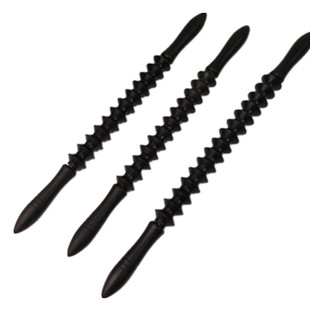 经络瑜伽棒肚子背部腰部肩颈脊椎腿部檀木瑜伽棒滚轮按摩棒