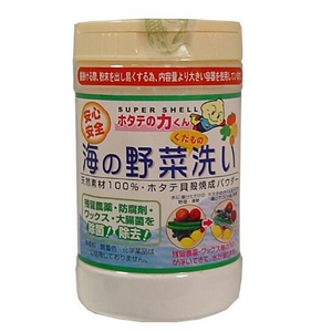 日本本土 宝宝水果蔬菜清洗液贝壳粉洗菜消毒粉 强力清洁杀菌90g
