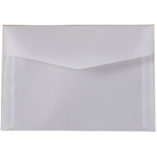 半透明硫酸纸信封大唯美小清新邀请函收纳西式3/5号信封简约磨砂