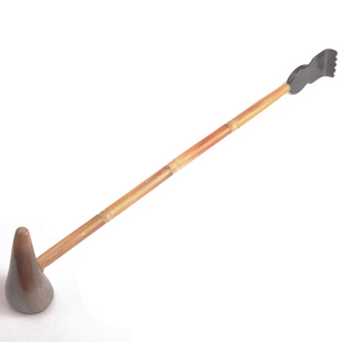 黑水牛角不求人抓痒痒挠大号按摩捶搔背扒子老头乐拍打锤敲肩颈器