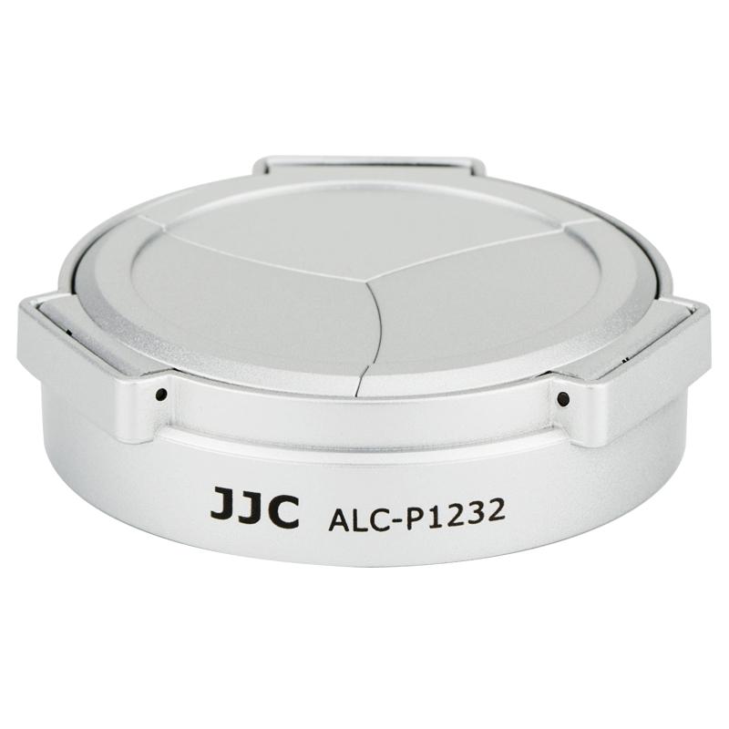 JJC 适用松下12-32mm自动镜头盖LUMIX GF9 GX85 GF8 GF10 G100 G110饼干镜头相机 配件