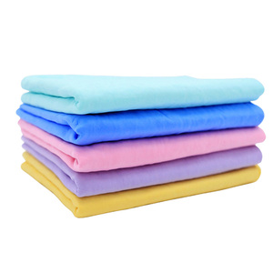 加厚鹿皮巾吸水干发麂皮擦头发洗车布玻璃毛巾擦车巾鸡皮布抹布巾