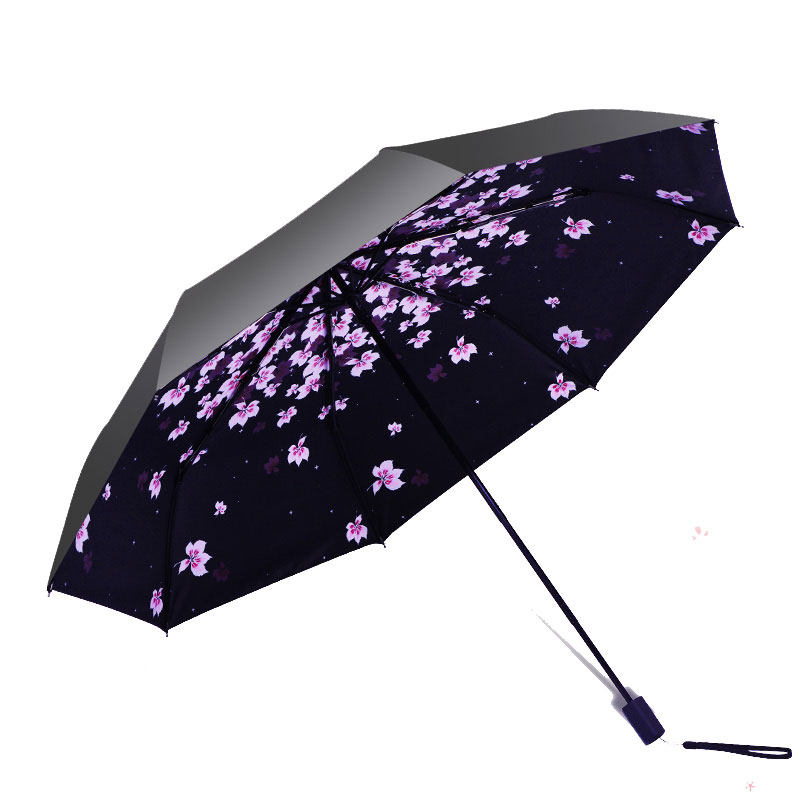 天堂伞旗舰店官网樱花折叠晴雨伞